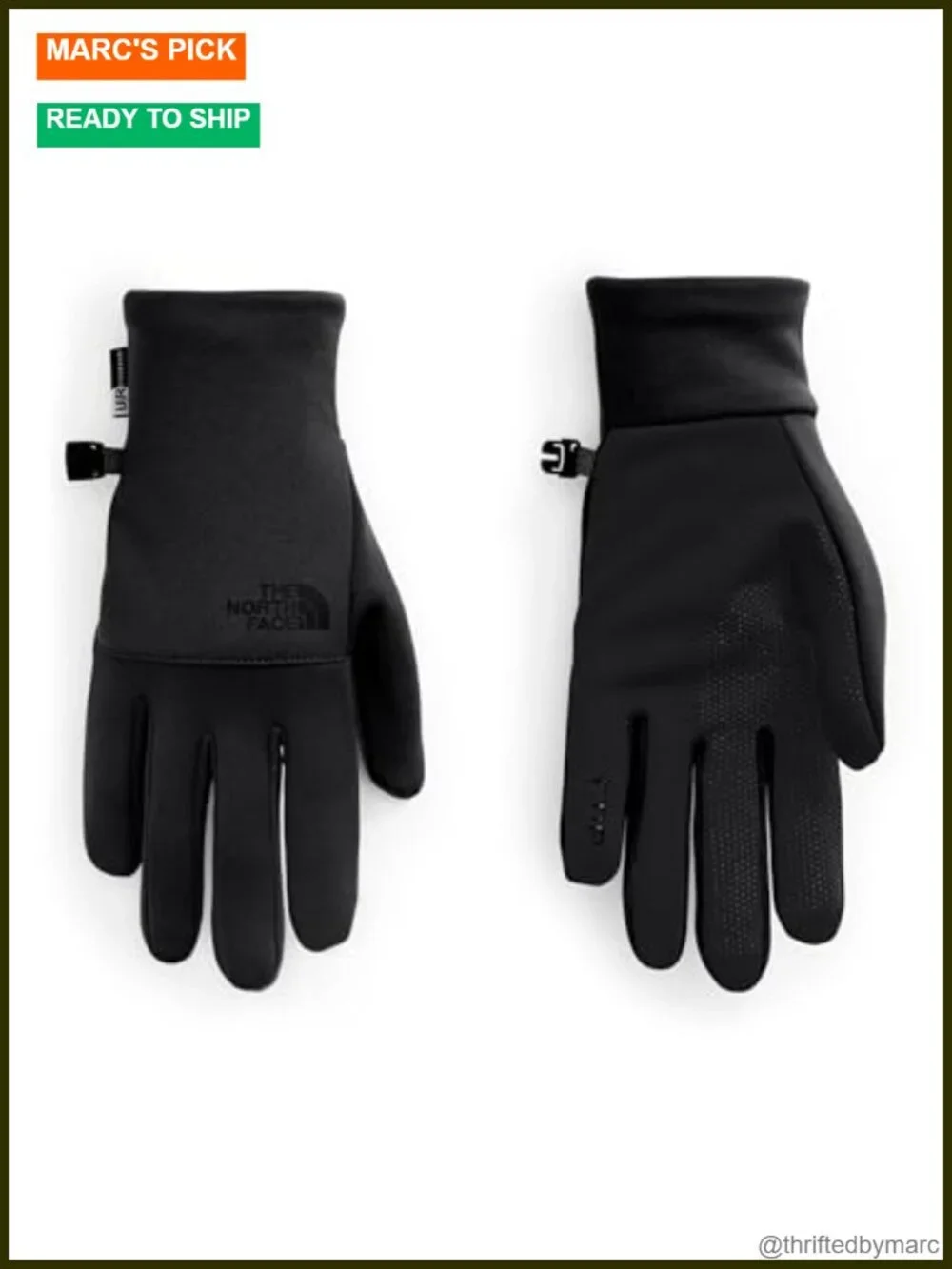 93% Recycled Polyester Etip Fleece Gloves Touchscreen Compatible Winter Warmth